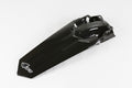UFO PLASTIC REAR FENDER, BLK/BLK