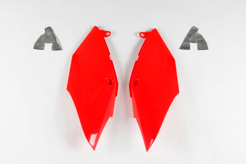 UFO PLASTIC SIDE PANELS, RED/RED