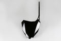 UFO PLASTIC FRONT PLATE, BLK/BLK