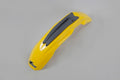 UFO PLASTIC FRONT FENDER, YEL/YEL