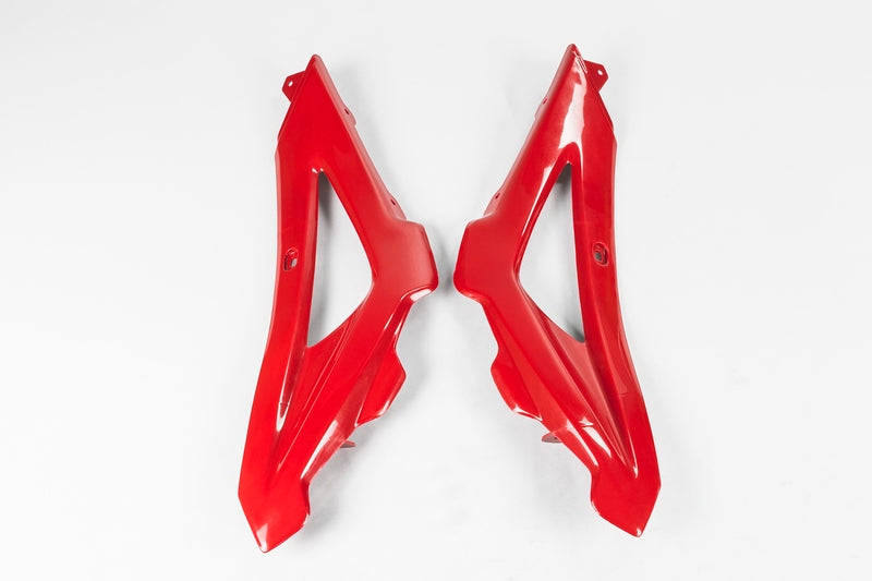 UFO PLASTIC RAD SCOOPS, RED/RED