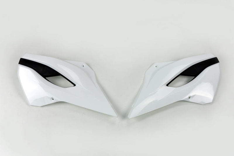 UFO PLASTIC RAD SCOOPS, WHT/WHT
