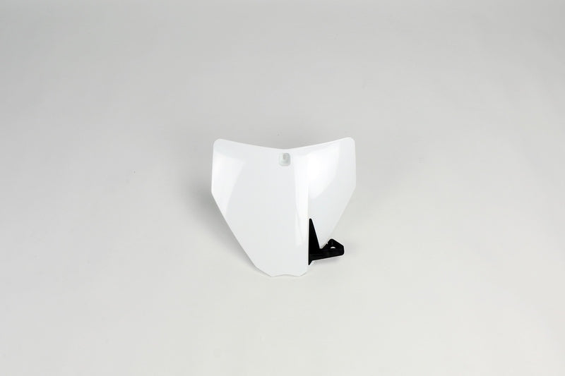 UFO PLASTIC FRONT PLATE, WHT/WHT