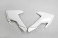 UFO PLASTIC RAD SCOOPS, WHT/WHT