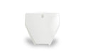 UFO PLASTIC FRONT PLATE, WHT/WHT