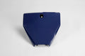 UFO PLASTIC FRONT PLATE, BLU/BLU