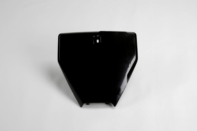 UFO PLASTIC FRONT PLATE, BLK/BLK