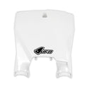 UFO PLASTIC FRONT PLATE, WHT/WHT
