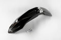 UFO PLASTIC FRONT FENDER, BLK/BLK