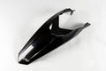 UFO PLASTIC REAR FENDER, BLK/BLK