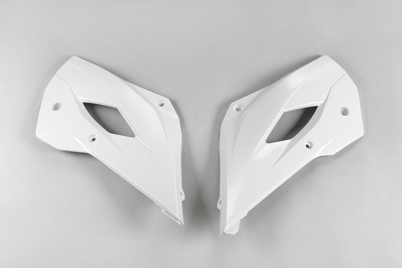 UFO PLASTIC RAD SCOOPS, WHT/WHT