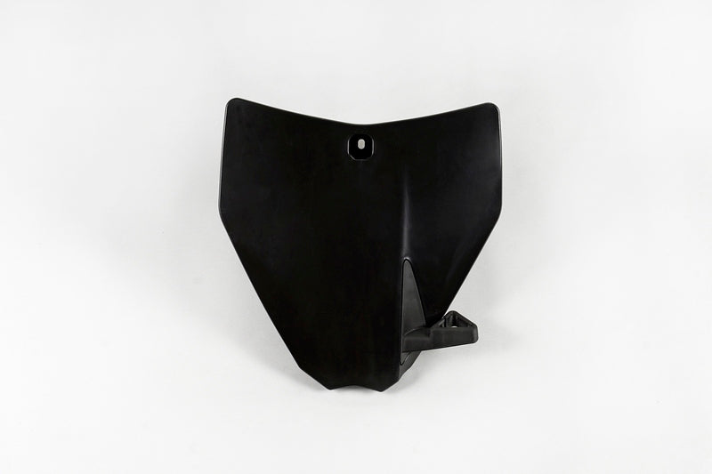 UFO PLASTIC FRONT PLATE, BLK/BLK