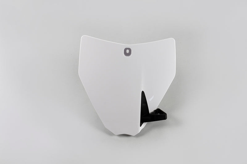 UFO PLASTIC FRONT PLATE, WHT/WHT