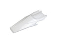 UFO PLASTIC REAR FENDER, WHT/WHT