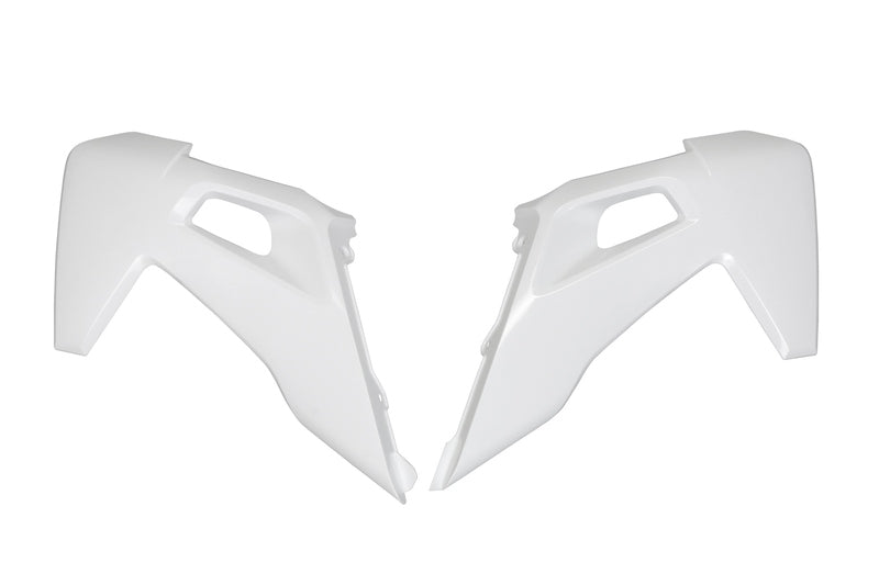 UFO PLASTIC RAD SCOOPS, WHT/WHT