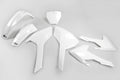 UFO PLASTIC KIT, WHT/WHT