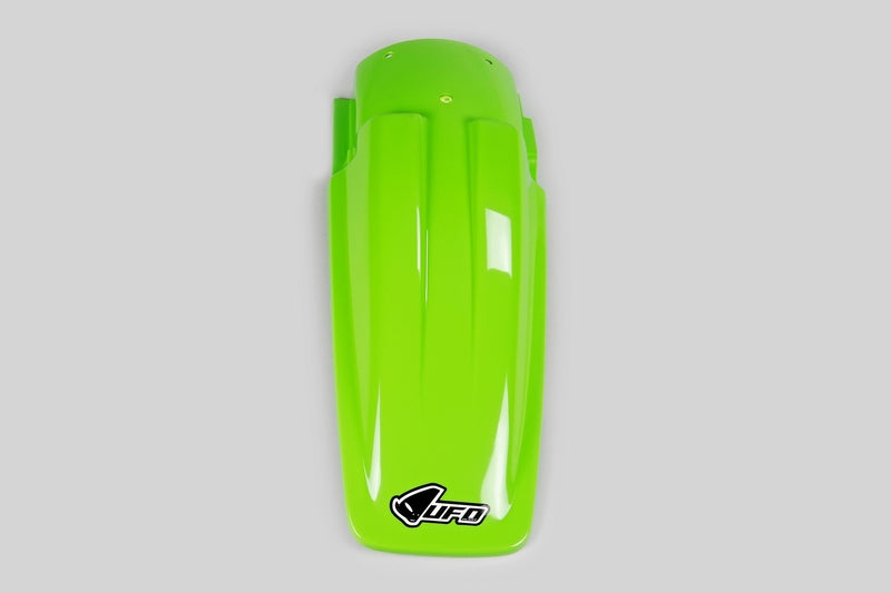 UFO PLASTIC REAR FENDER, GRN/GRN