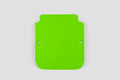 UFO PLASTIC FRONT PLATE, GRN/GRN