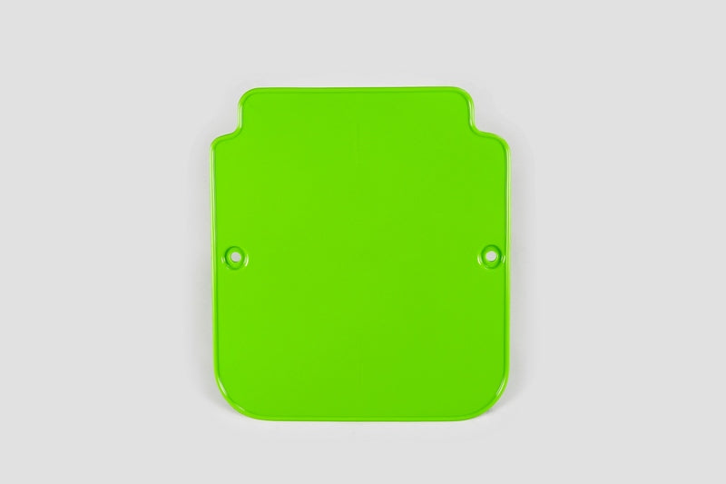 UFO PLASTIC FRONT PLATE, GRN/GRN