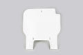 UFO PLASTIC FRONT PLATE, WHT/WHT