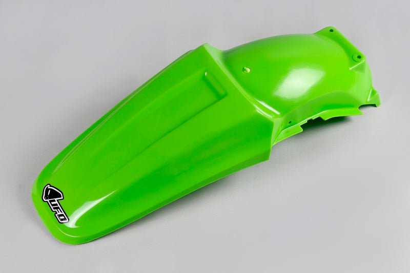 UFO PLASTIC REAR FENDER, GRN/GRN
