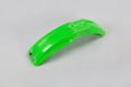 UFO PLASTIC FRONT FENDER, GRN/GRN