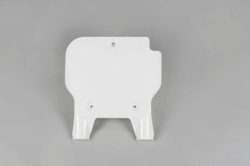 UFO PLASTIC FRONT PLATE, WHT/WHT