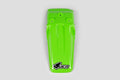 UFO PLASTIC REAR FENDER, GRN/GRN
