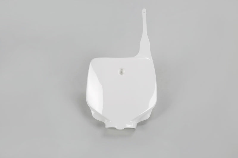 UFO PLASTIC FRONT PLATE, WHT/WHT