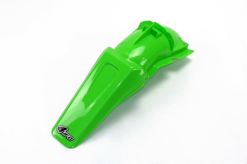 UFO PLASTIC REAR FENDER, GRN/GRN