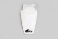 UFO PLASTIC REAR FENDER, WHT/WHT