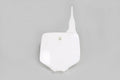 UFO PLASTIC FRONT PLATE, WHT/WHT