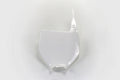 UFO PLASTIC FRONT PLATE, WHT/WHT
