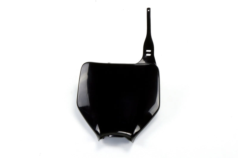 UFO PLASTIC FRONT PLATE, BLK/BLK