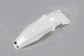 UFO PLASTIC REAR FENDER, WHT/WHT