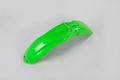 UFO PLASTIC FRONT FENDER, GRN/GRN