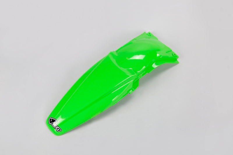 UFO PLASTIC REAR FENDER, GRN/GRN