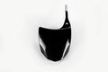 UFO PLASTIC FRONT PLATE, BLK/BLK