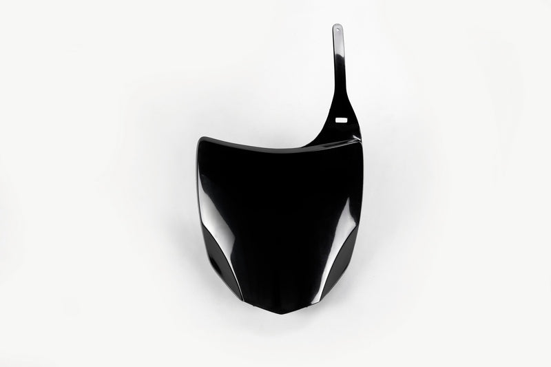 UFO PLASTIC FRONT PLATE, BLK/BLK