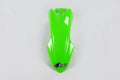 UFO PLASTIC FRONT FENDER, GRN/GRN