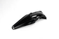 UFO PLASTIC REAR FENDER, BLK/BLK