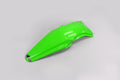 UFO PLASTIC REAR FENDER, GRN/GRN