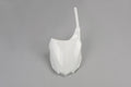 UFO PLASTIC FRONT PLATE, WHT/WHT