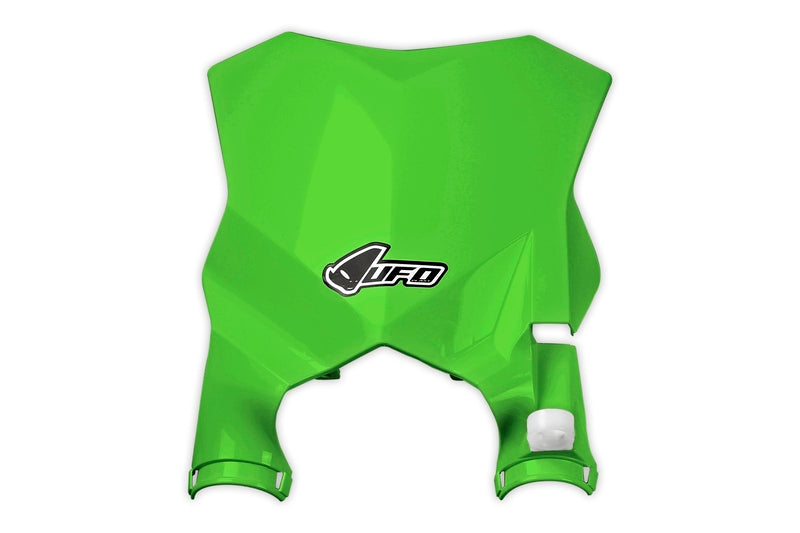 UFO PLASTIC FRONT PLATE, GRN/GRN