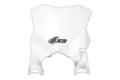 UFO PLASTIC FRONT PLATE, WHT/WHT