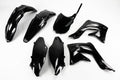 UFO PLASTIC KIT, BLK/BLK