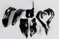 UFO PLASTIC KIT, BLK/BLK