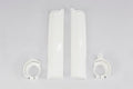 UFO PLASTIC FORK GUARD, WHT/WHT