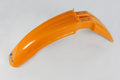 UFO PLASTIC FRONT FENDER, ORG/CLR