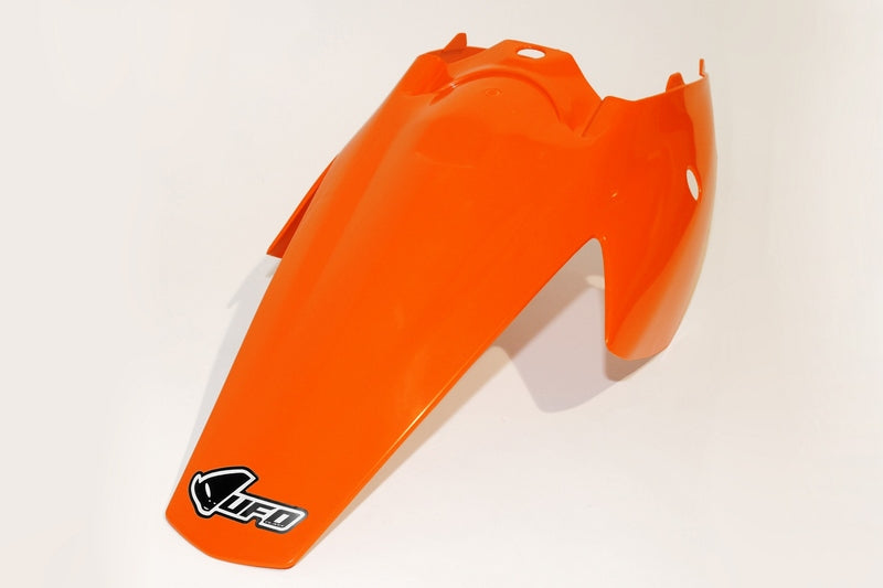 UFO PLASTIC REAR FENDER, ORG/ORG